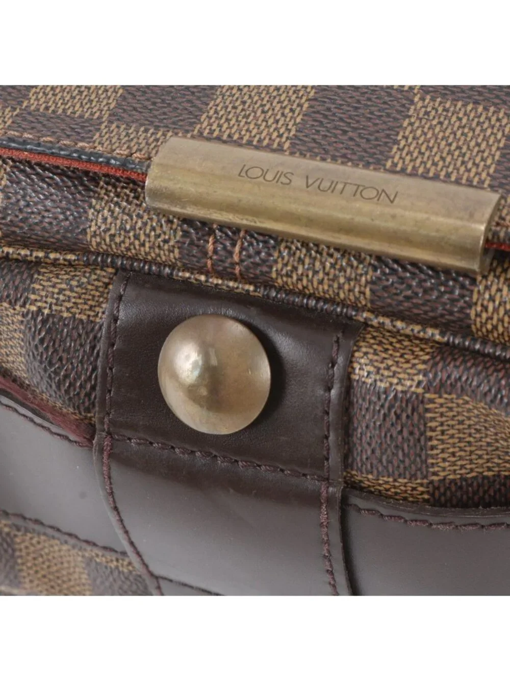 Louis Vuitton Damier Bastille Leather Shoulder Bag Crossbody Messenger Business
